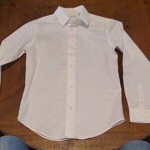 Calvin Klein Kids White Button Down Shirt